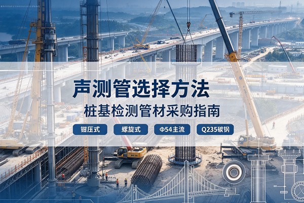 新吴声测管选型标准