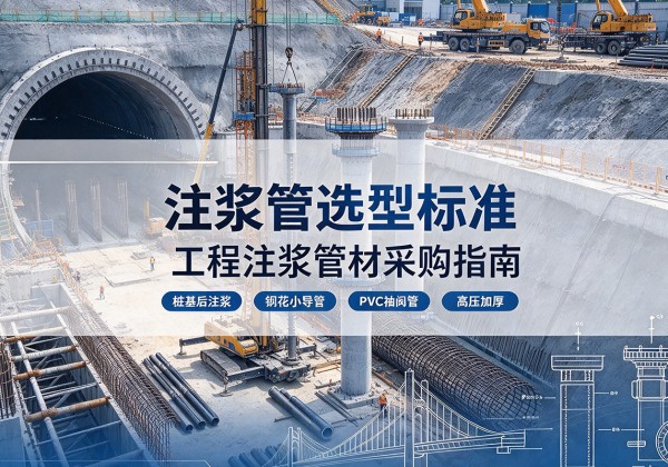 新吴注浆管选型标准